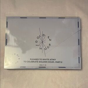 ATEEZ CD and book Golden Hour Part 2